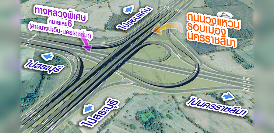 4-Lane-Highway-of-Northern-Nakhon-Ratchasima-Ring-Road-Section2