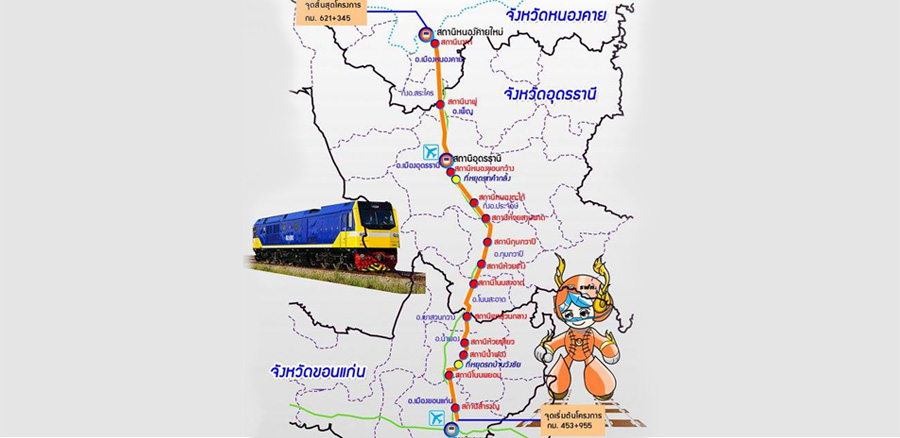 Double-Track-Railway-from-Khon-Kaen-Nong-Khaii